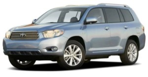 Разборка Toyota Highlander в Украине