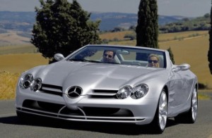 Разборка Mercedes SLR
