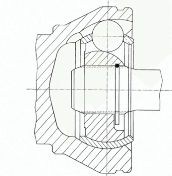 ШРУС наружный передний 21452 GKN-Spidan