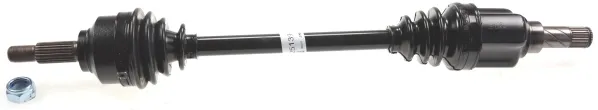Левая полуось 25139 GKN-Spidan