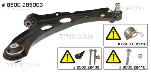 Нижний рычаг 9850673680 Opel