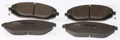 Передние тормозные колодки 811021013 Triscan