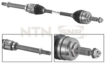 Правая полуось 391019651R Renault (RVI)
