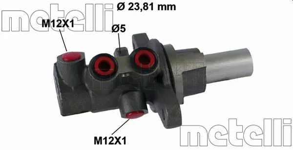 Главный тормозной цилиндр 050796 Metelli