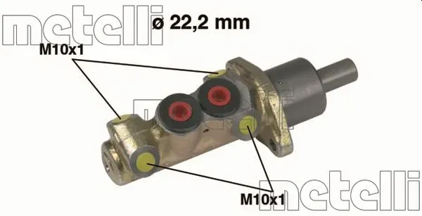 Главный тормозной цилиндр 050196 Metelli