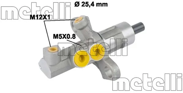 Главный тормозной цилиндр 050811 Metelli