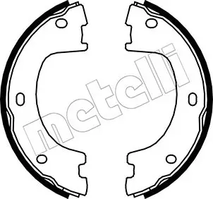 Колодки ручника 530249 Metelli