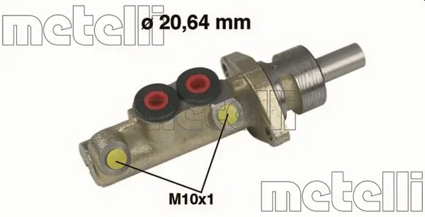Главный тормозной цилиндр 050156 Metelli
