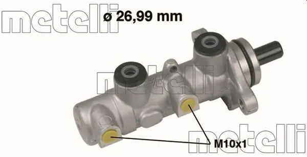Главный тормозной цилиндр 050588 Metelli