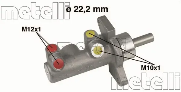 Главный тормозной цилиндр 050230 Metelli