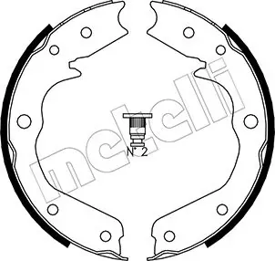 Колодки ручника 530315 Metelli