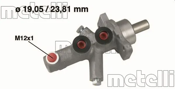 Главный тормозной цилиндр 050622 Metelli