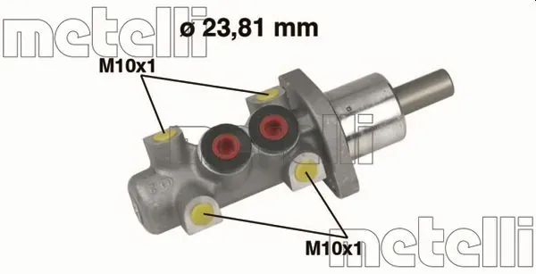 Главный тормозной цилиндр 050247 Metelli