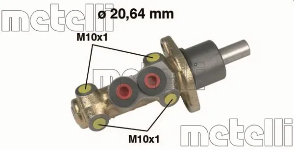 Главный тормозной цилиндр 050142 Metelli