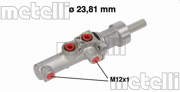 Главный тормозной цилиндр 050550 Metelli