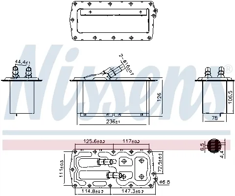 Интеркулер 32C2J83X Polcar