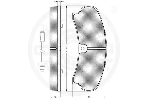 Купить 603971 ATE Колодки тормозные