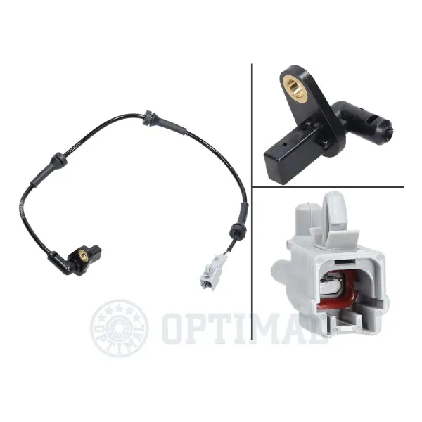 Датчик АБС задний правый 06S413 Optimal