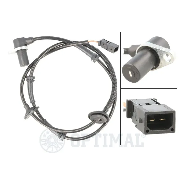 Датчик АБС задний правый 06S286 Optimal