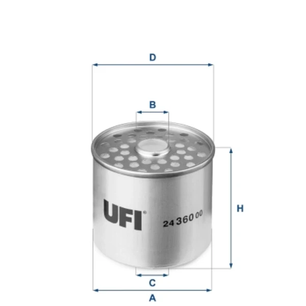Топливный фильтр 2436000 UFI