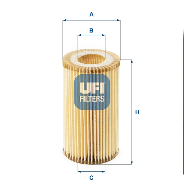2500200 UFI Фильтр масляный