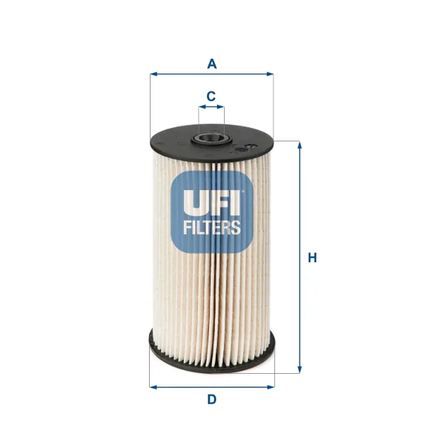 Топливный фильтр 2600700 UFI