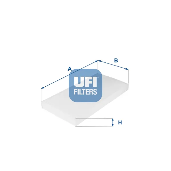 Фильтр салона 5304500 UFI