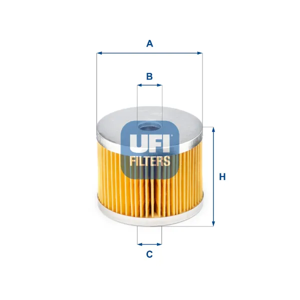 Топливный фильтр 2665200 UFI