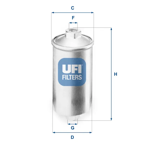 Топливный фильтр 3150400 UFI