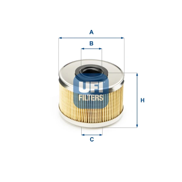 Топливный фильтр 2668600 UFI