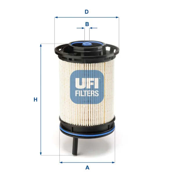Топливный фильтр 2613000 UFI
