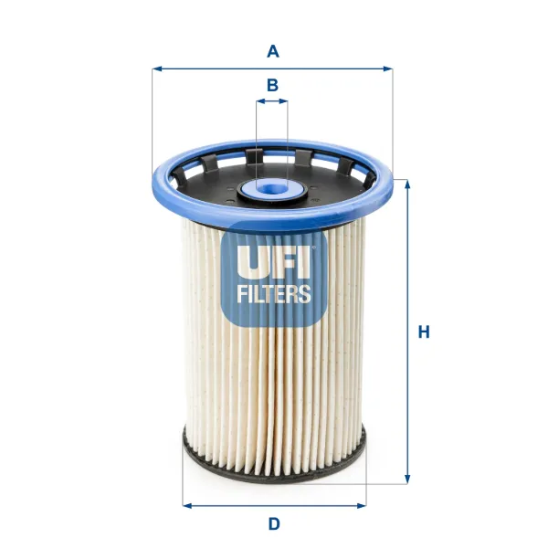 Топливный фильтр 2602500 UFI