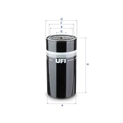 Фильтр гидравлической системы 2341200 UFI