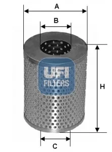 Топливный фильтр 2660200 UFI