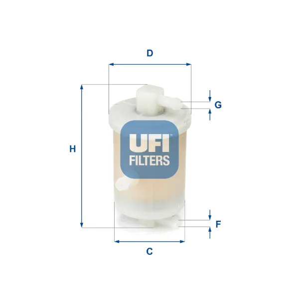 Топливный фильтр 3101701 UFI