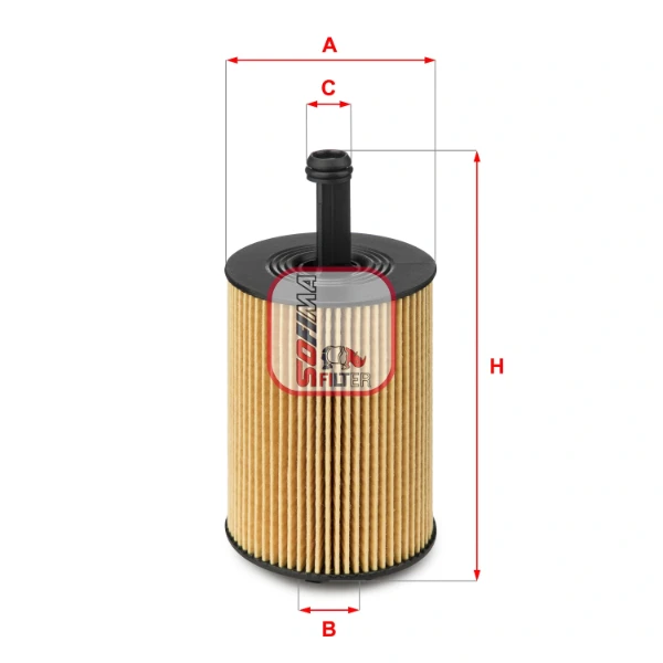 Масляный фильтр S5023PE Sofima