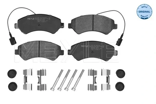 Передние тормозные колодки Peugeot Boxer 
