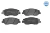 Передние тормозные колодки Hyundai Santa Fe III
