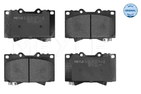 Передние тормозные колодки MP374E Mintye