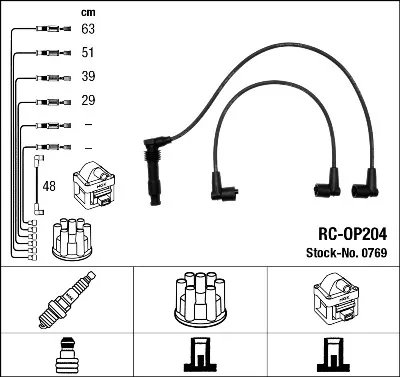 Высоковольтные провода MSQ0085 Magneti Marelli