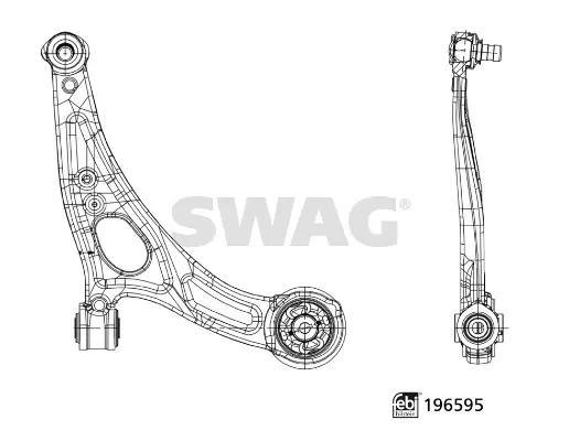 Нижний рычаг 33112260 Swag