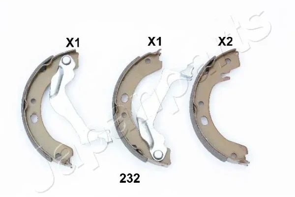 Колодки тормозные задние барабанные JAPANPARTS GF232AF