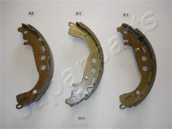 Колодки тормозные задние барабанные JAPANPARTS GF204AF