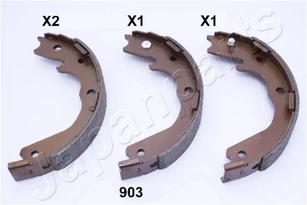 Колодки тормозные задние барабанные JAPANPARTS GF903AF
