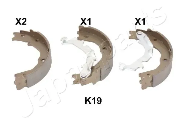 Колодки ручника GFK19AF Japan Parts