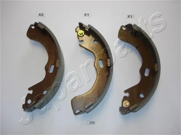 Колодки тормозные задние барабанные JAPANPARTS GF309AF