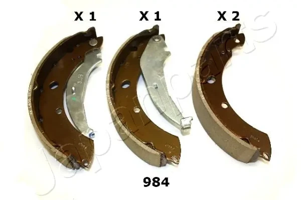 Колодки тормозные задние барабанные JAPANPARTS GF984AF