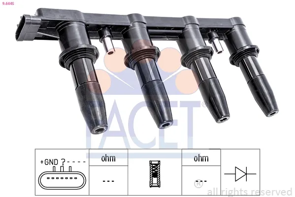 Катушка зажигания 1677082780 Peugeot/Citroen