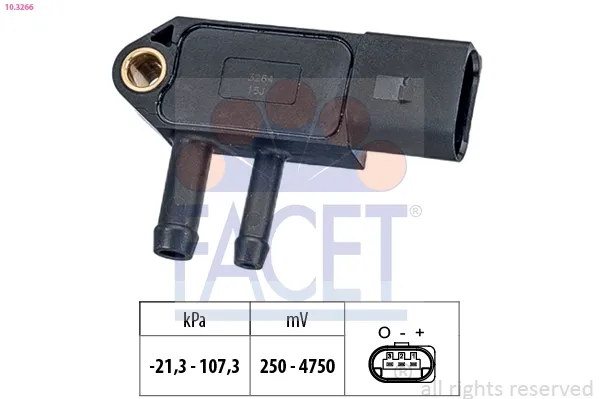Датчик давления выхлопных газов SPS005 Magneti Marelli