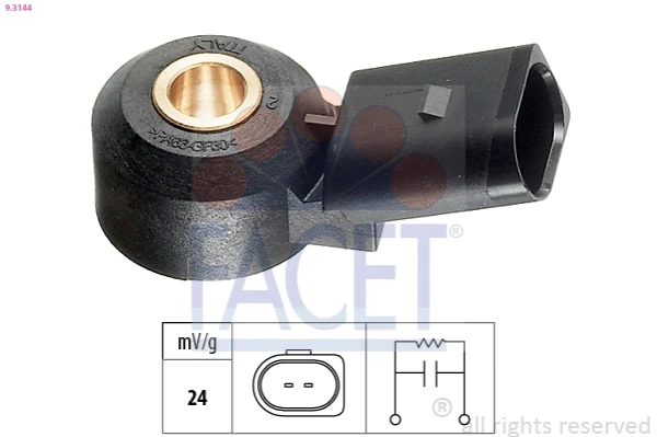 Датчик детонации 93144 Facet